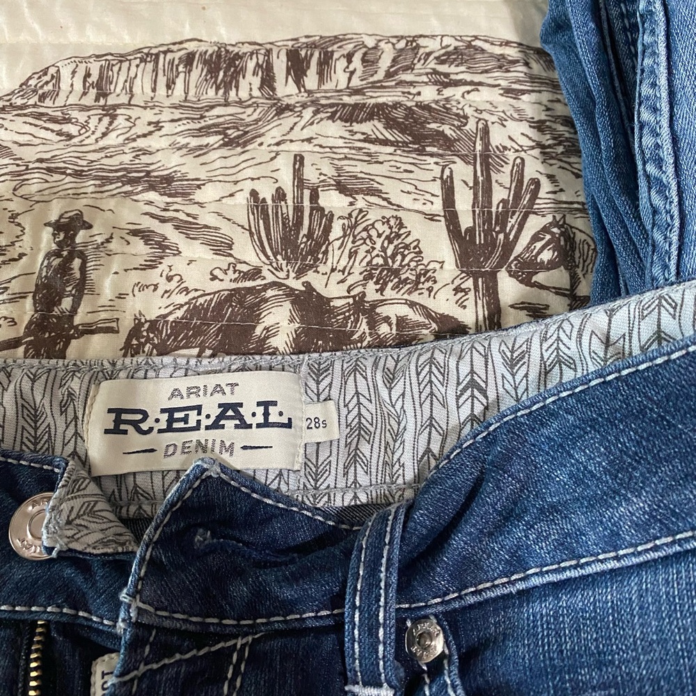 Ariat R.E.A.L. Denim Blue Jeans